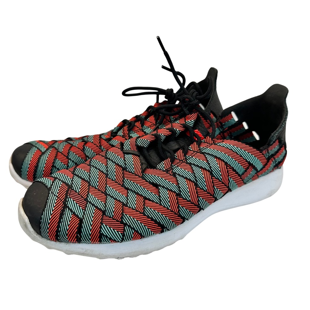 Nike Juvenate‎ Woven Sneakers Womens 9.5 Multi-Color Teal Orange Athletic Sporty